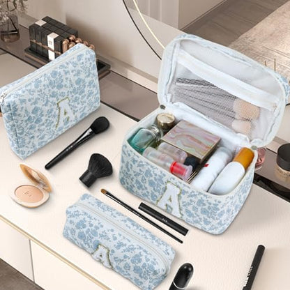 Bolsa de maquillaje, Azul, 40
