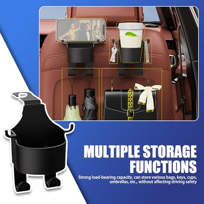2 portavasos para reposacabezas de asiento de automóvil, est