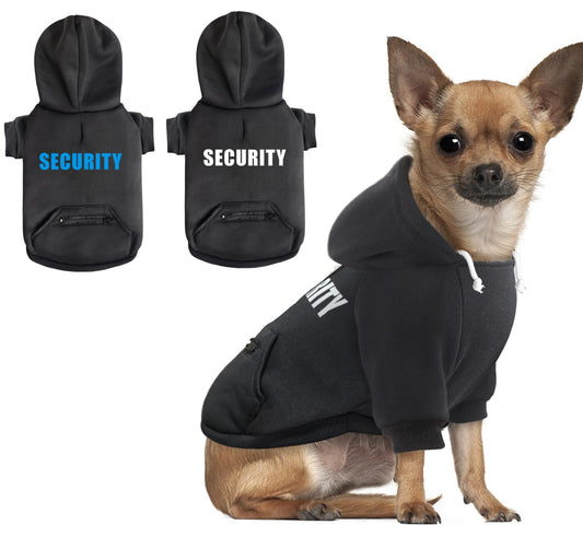 Sudadera con capucha para perro, sudadera de seguridad para
