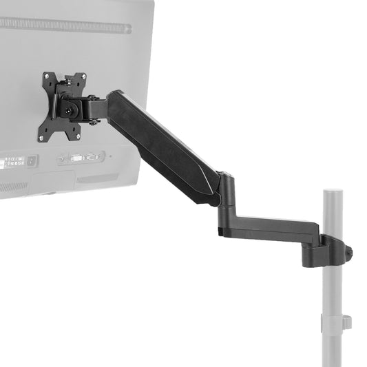 VIVO Brazo neumático de monitor único totalmente ajustable p
