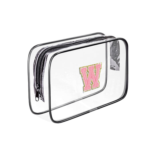 Bolsa de aseo transparente, bolsa de aseo portátil de viaje,