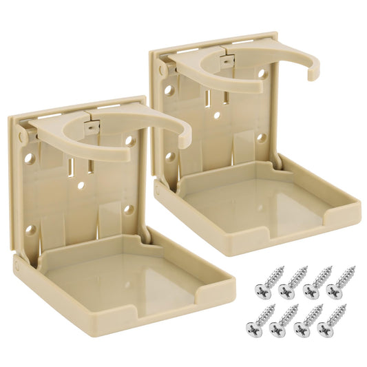 2 portavasos plegables ajustables para botellas de agua, se