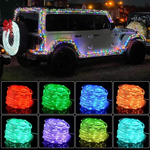 Nicoko Luces de hadas de CC de 12 V que cambian de color con