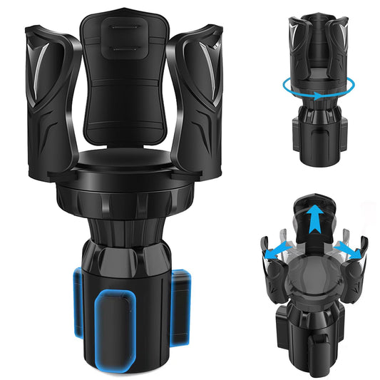 Expansor de portavasos ajustable para automóvil, desmontable