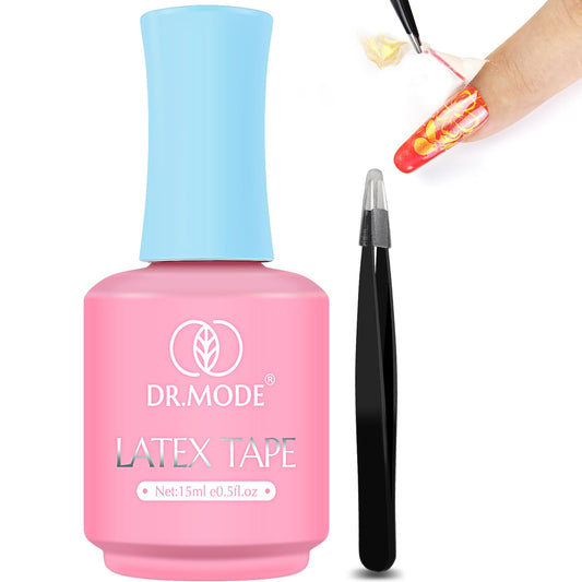 DRMODE Látex líquido para uñas, barrera de esmalte de secado