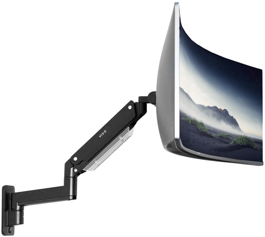 VIVO Brazo de monitor de aluminio de alta calidad para panta