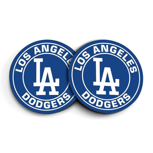 Paquete de 2 posavasos para automóvil para Dodgers, posavaso