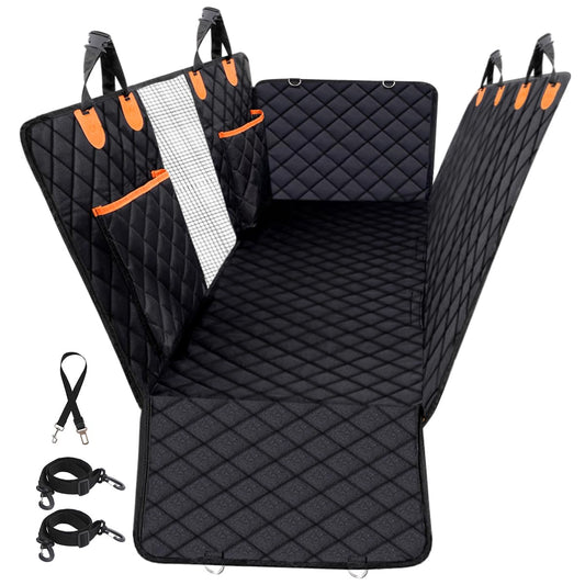 Funda de asiento de automóvil para perro, 100% impermeable,