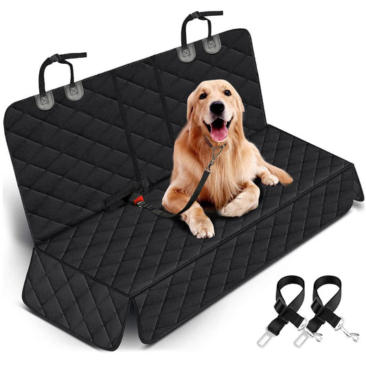 Funda de asiento de coche para perro, funda de asiento trase