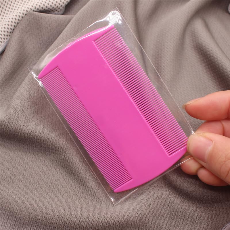 Yumflan Peine para el cabello, 5 peines de dientes finos de