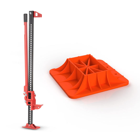 BUNKER INDUST Farm Jack de 48 pulgadas con Jack Base Mate, p