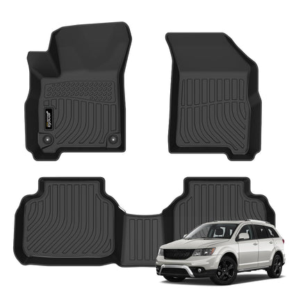 -Alfombrillas para Dodge Journey 2011-2020, impermeables, pa