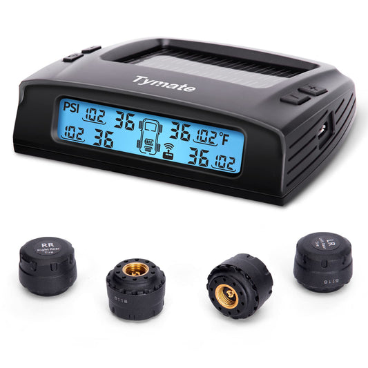 Tymate - Sistema de monitoreo de presión de neumáticos, con
