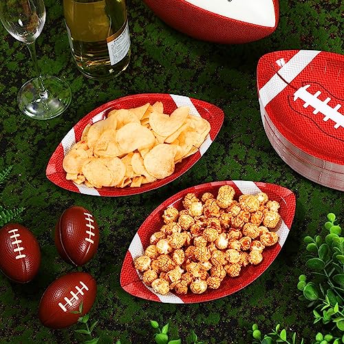 Zubebe 200 platos de fútbol para fiestas, platos de papel de