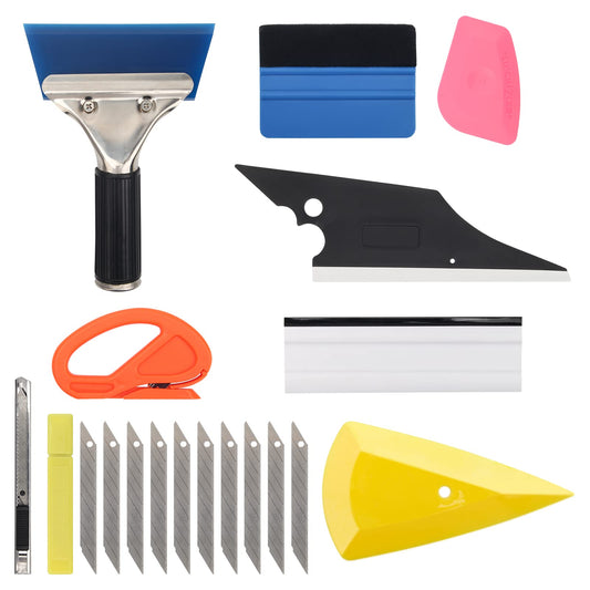 Kit de herramientas de tintado para ventanas de automóvil, 9