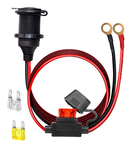 Cable de extensión de enchufe de encendedor de cigarrillos d