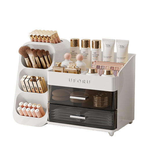 Makeup Organizer for Vanity, Countertop Organizer With Drawe