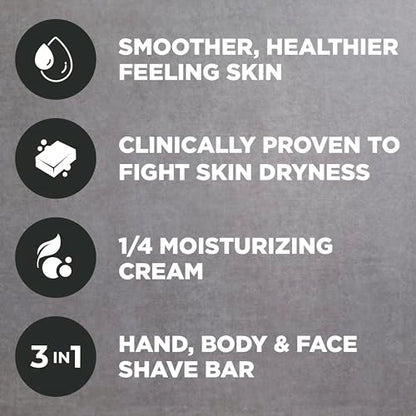 Dove Men+Care Hand & Body Face + Shave Bar Midnight Classico