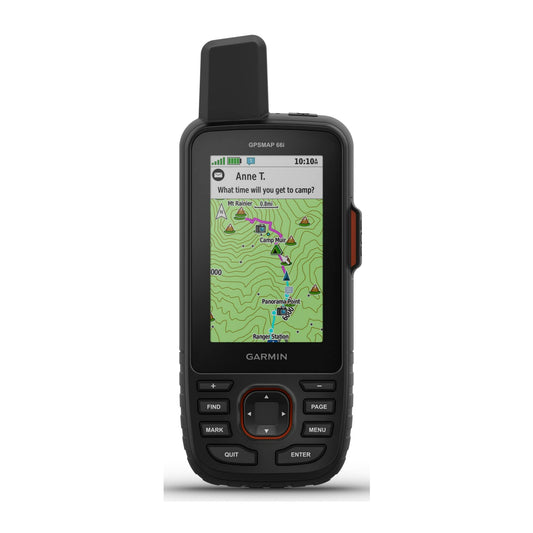 Garmin GPSMAP 66i, comunicador GPS portátil y satelital, con