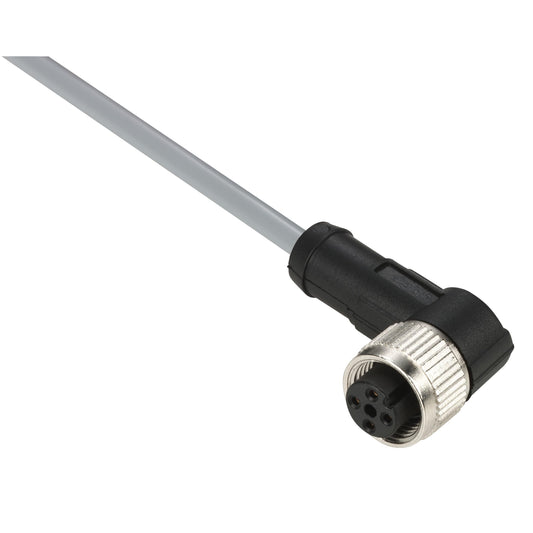 XZCPV1241L2 Pre-Wired 90 grados codo M12 4 pines hembra Cabl