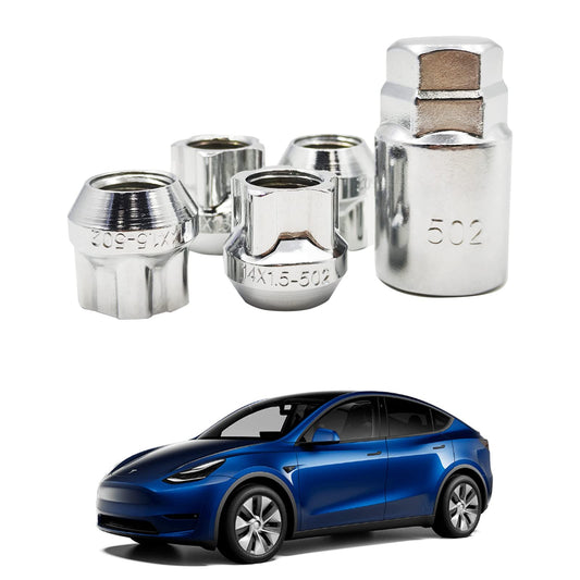 KIKIMO Cerraduras de rueda para Tesla para el modelo S/3/X/Y