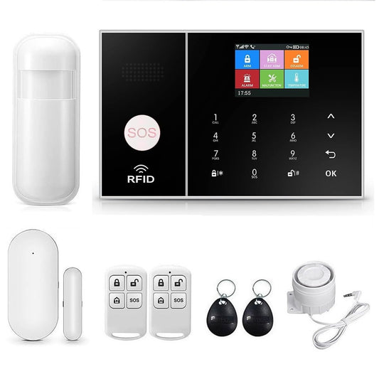 WiFi+GSM/4G Kit de sistema de seguridad de alarma inteligent