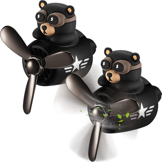 Ambientadores de coche con diseño de oso de dibujos animados