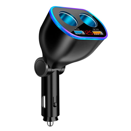 Adaptador divisor para encendedor de cigarrillos de coche, c