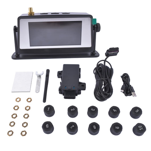 Sistema de monitoreo de presión de neumáticos TPMS RV - Moni