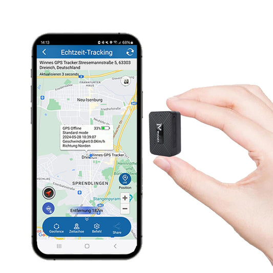 Zeerkeer Mini rastreador GPS para vehículos oculto, magnétic