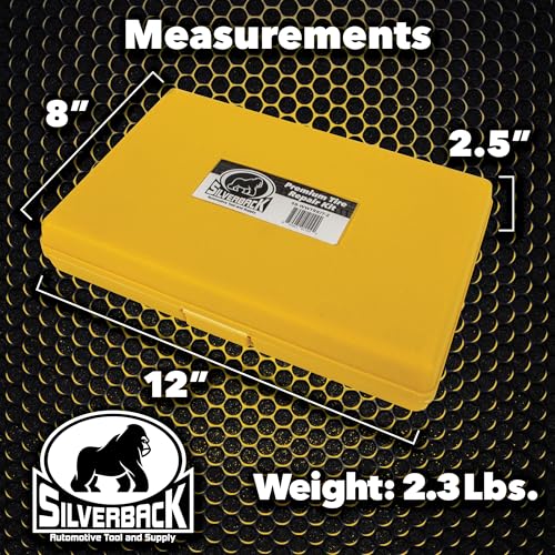 Silverback Kit de reparación de neumáticos automotrices para