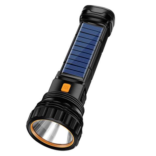 Linterna LED solar / recargable multifunción de 1000 lúmenes