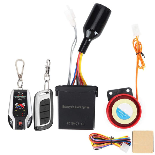Acouto Sistema de alarma de motocicleta antirrobo, sistema d