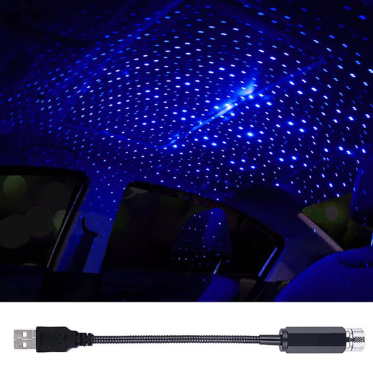 LEDCARE Luz nocturna de techo de auto, portátil, ajustable,