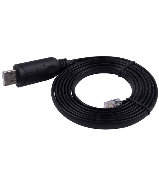 USB a RJ12 6P6C RS232 FTDI convertidor serie APC PDU Cable p