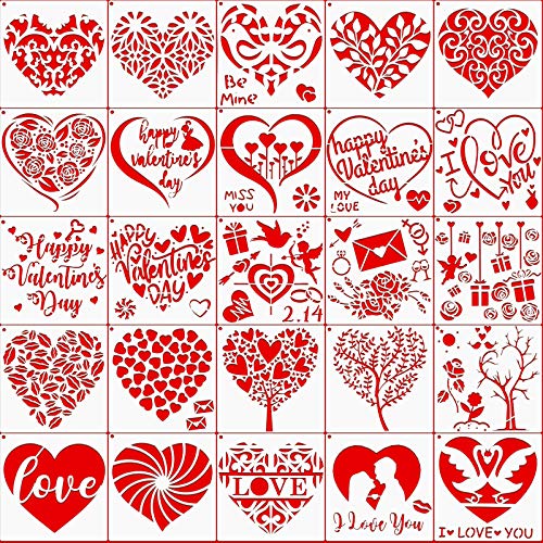 Zonon 25 plantillas para el día de San Valentín, plantillas