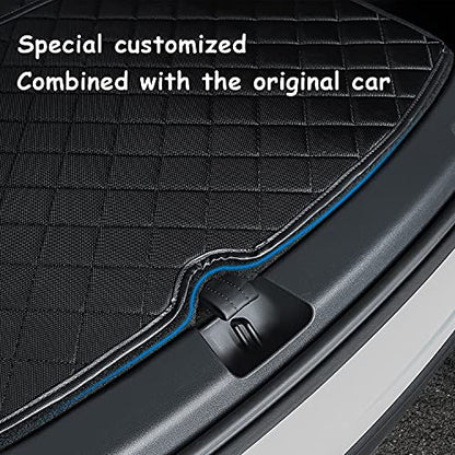 ThinSGO Para Tesla Model Y Trunk Pet Mat Impermeable Cargo L