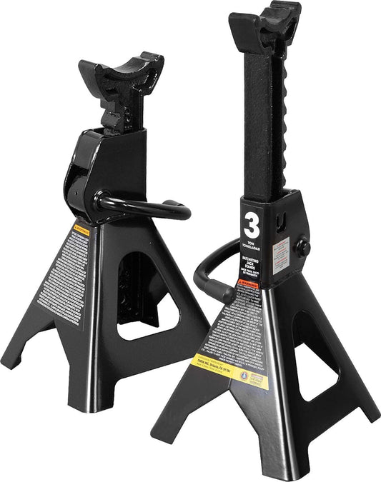 BIG RED AT43202BR Torin Steel Jack Stands: 3 Ton (6,000 lb)