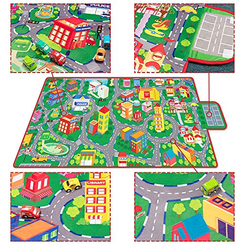 beetoy Alfombra de coche de 31.5 x 67 pulgadas, alfombra de