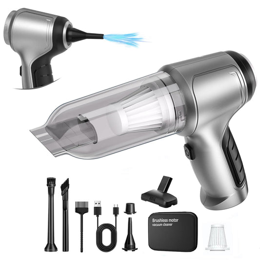 Aspirador de coche portátil inalámbrico - 12000PA 3 en 1 asp