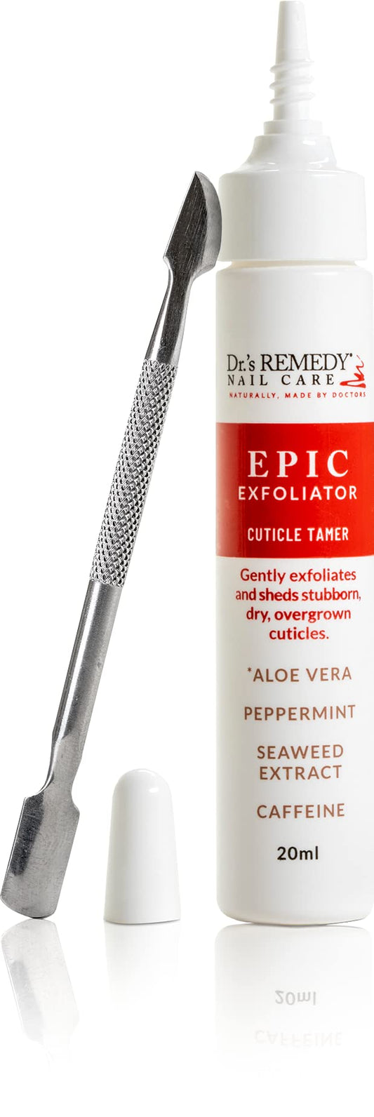 Dr.'s Remedy Epic Exfoliador y empujador de cutículas, remov