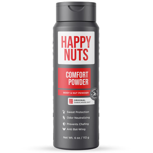 HAPPY NUTS Comfort Powder - Antirozaduras y desodorante, sin