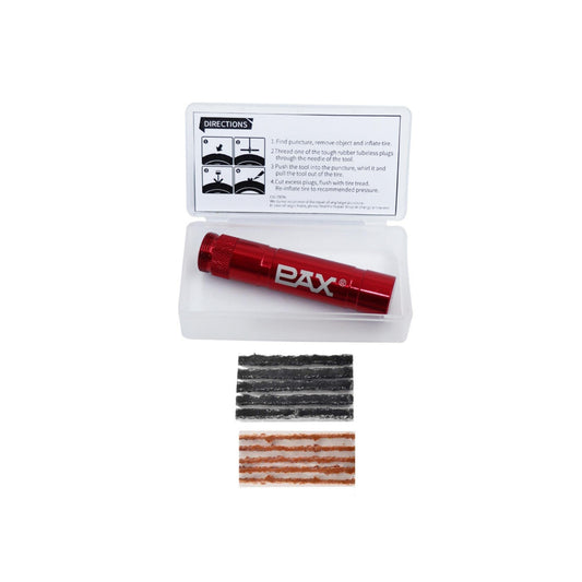 PAX Kit de reparación de neumáticos de bicicleta sin cámara