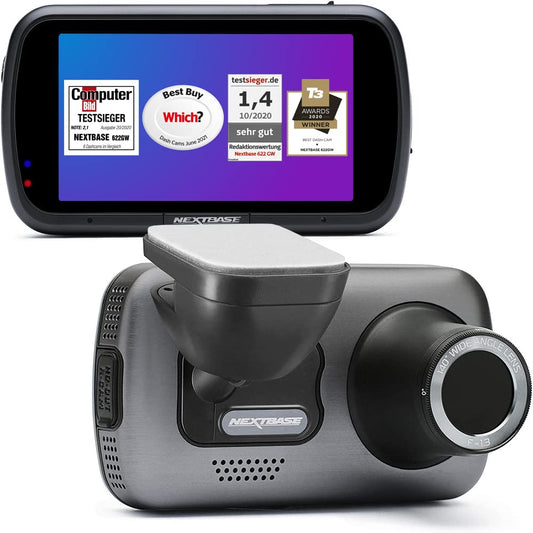 Nextbase Cámara de tablero de 622 GW Full 4K/30fps UHD graba