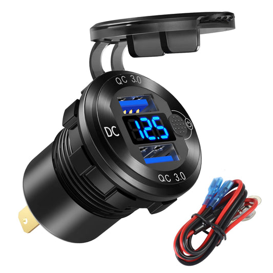 Toma de corriente USB de 12 V/24 V de carga rápida 3.0 de do