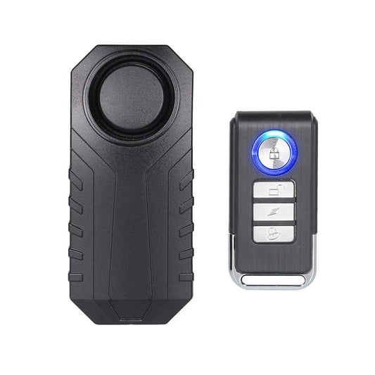 113dB inalámbrico moto/bicicleta/bicicleta antirrobo alarma