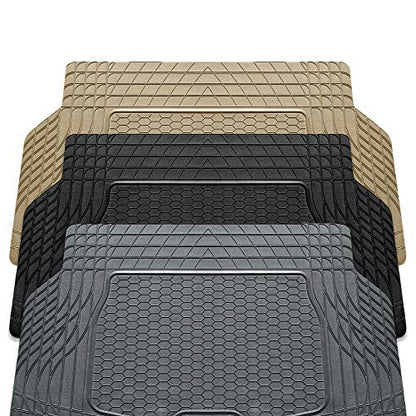 FH Group Alfombrillas para automóvil, goma resistente, prote