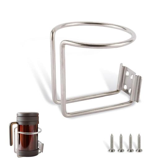 1 soporte para taza de agua de acero inoxidable para automóv