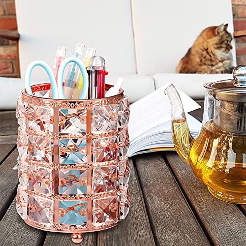 Eersida Paquete de 4 soportes para brochas de maquillaje de