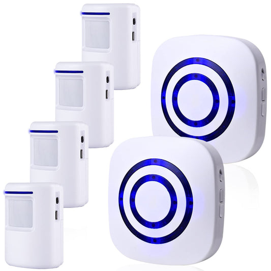 Alarma con sensor de movimiento, alarma inalámbrica de entra